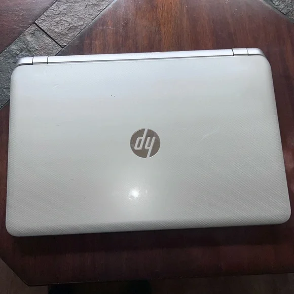 HP Pavilion Silver and Black Laptop